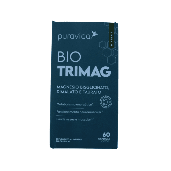 PURAVIDA BIO TRIMAG 60 CAPSULAS