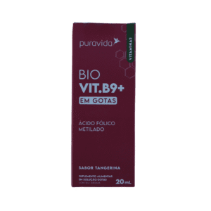 PURA BIO VIT B9+ EM GOTAS 20 ML