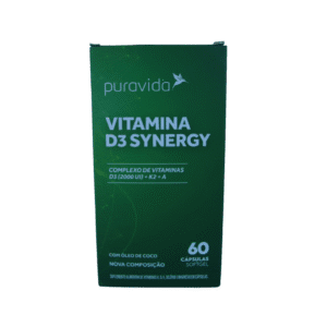 PURAVIDA VITAMINA D3 SYNERGY 60 CAPSULAS