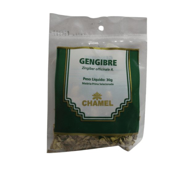 CHÁ DE GENGIBRE EM FLOCOS - CHAMEL 30 G