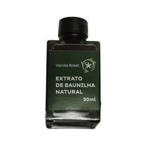EXTRATO DE BAUNILHA NATURAL - VANILLA BRASIL 30 ML