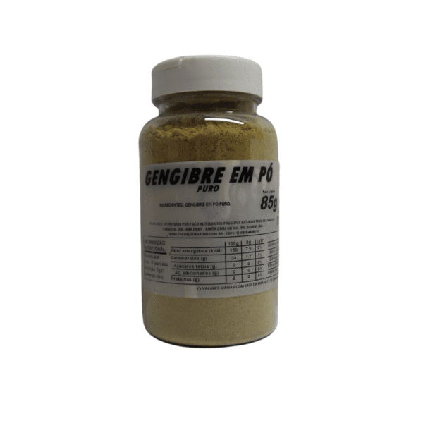 GENGIBRE EM PÓ - TAL TEMPEROS 85 G