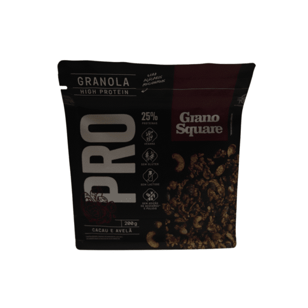 GRANOLA PRO CACAU/AVELÃ - GRANOSQUARE 200 G