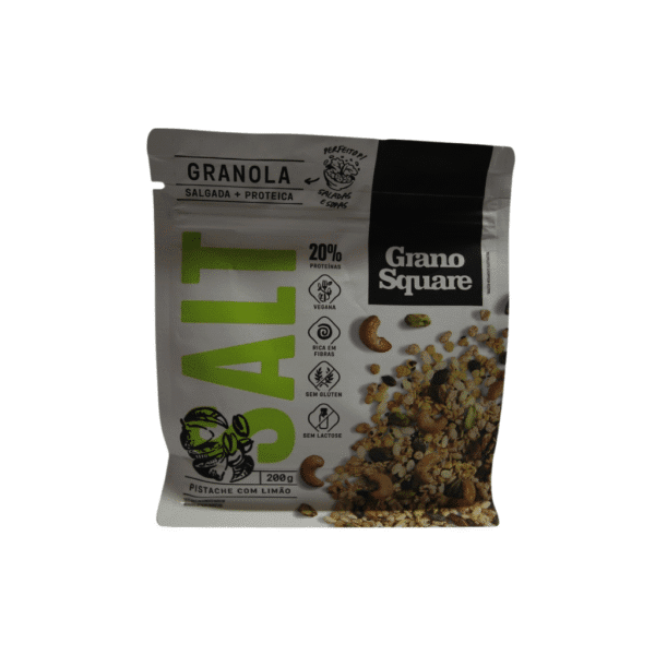 GRANOLA SALT PISTACHE/LIMÃO - GRANOSQUARE 200 G
