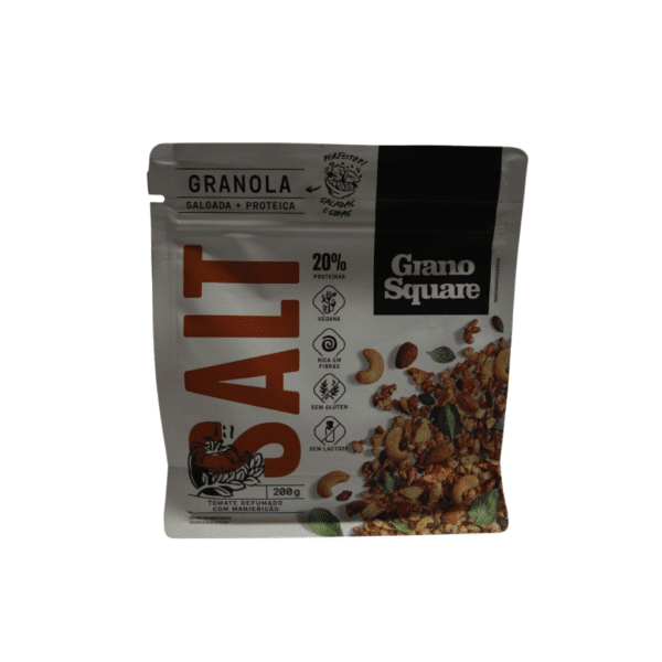 GRANOLA SALT TOMATE/MANJERICÃO - GRANOSQUARE 200 G