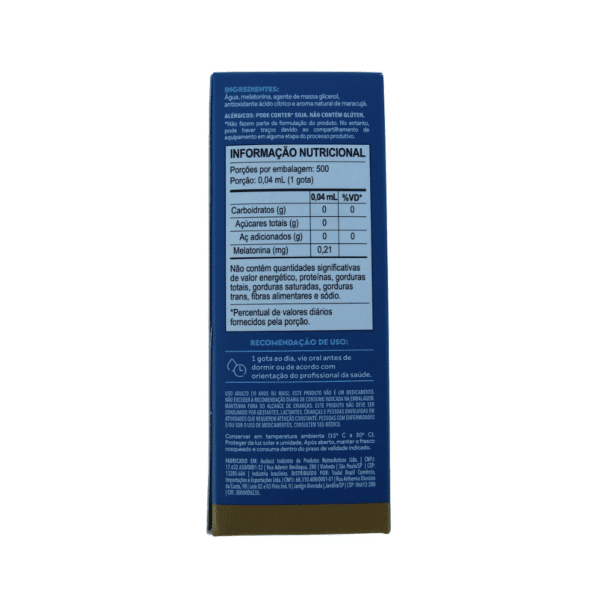 PURAVIDA MELATONINA - BLUE CALM MARACUJÁ 20 ML