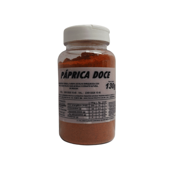PÁPRICA DOCE - TAL TEMPEROS 130 G