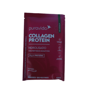 PURAVIDA SACHE- COLLAGEN PROTEIN BERRIES SILVESTRES 40 G