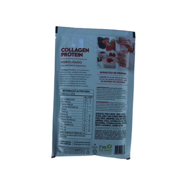 PURAVIDA SACHE- COLLAGEN PROTEIN BERRIES SILVESTRES 40 G