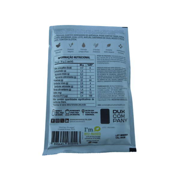 DUX FRESH VEGAN CACAU 30G