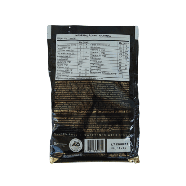 ESSENTIAL IMMUNO WHEY BAUNILHA 25 G