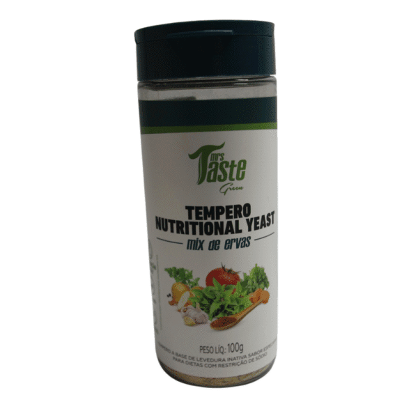 TEMPERO NUTRICIONAL - YEAST MIX ERVAS - MRs TASTE 100 G