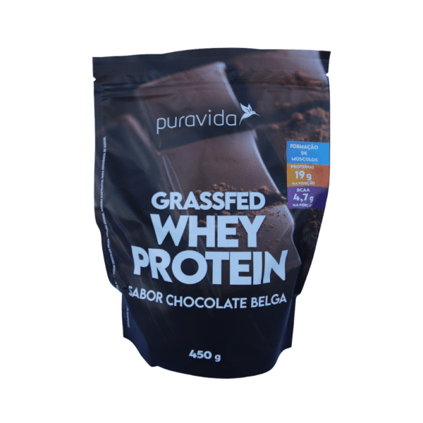 PURAVIDA GRASSFED CHOC BELGA 450G
