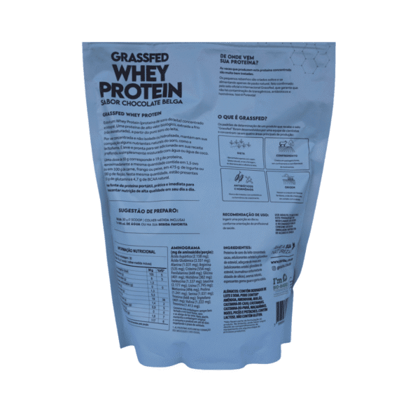 PURAVIDA GRASSFED CHOC BELGA 900G